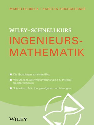 cover image of Wiley-Schnellkurs Ingenieursmathematik
